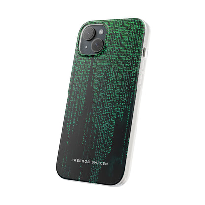 Matrix Gradient Flow iPhone 15 - Flexi Phone Case