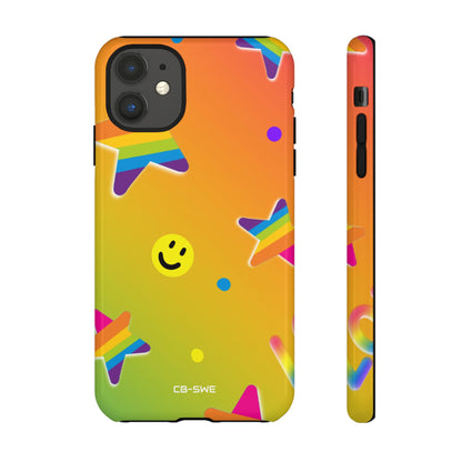 Vibrant Pop Whimsy - iPhone Case
