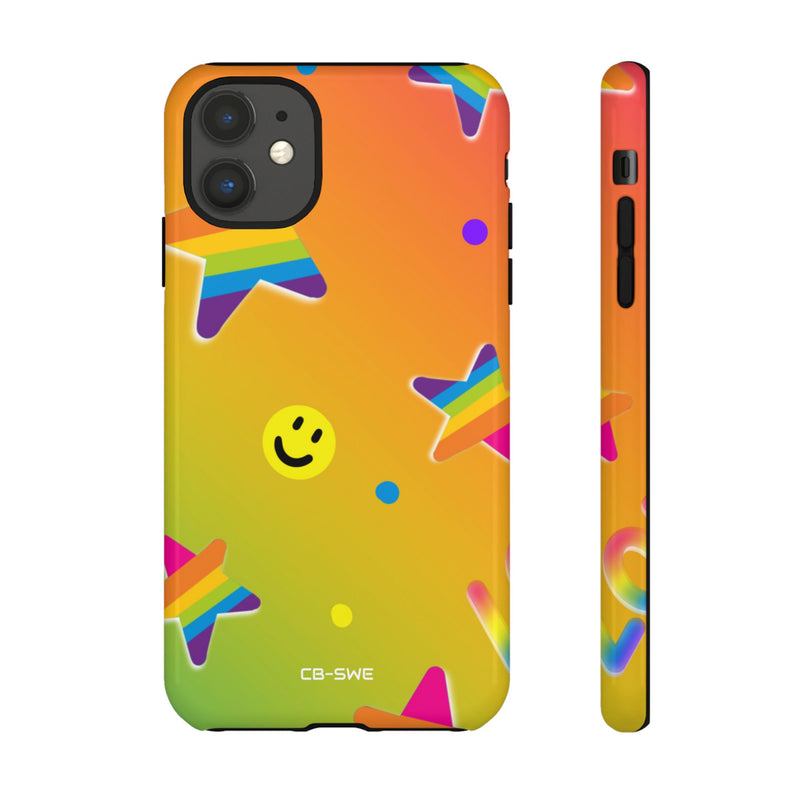 Vibrant Pop Whimsy - iPhone Case