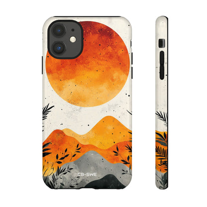 Sun Illuminates Mountains - iPhone Case