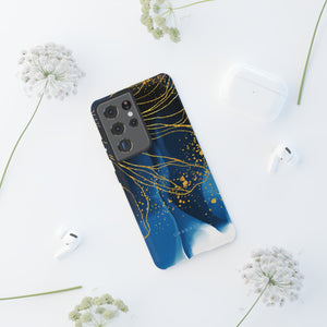 Blue Watercolor Art - Protective Phone Case