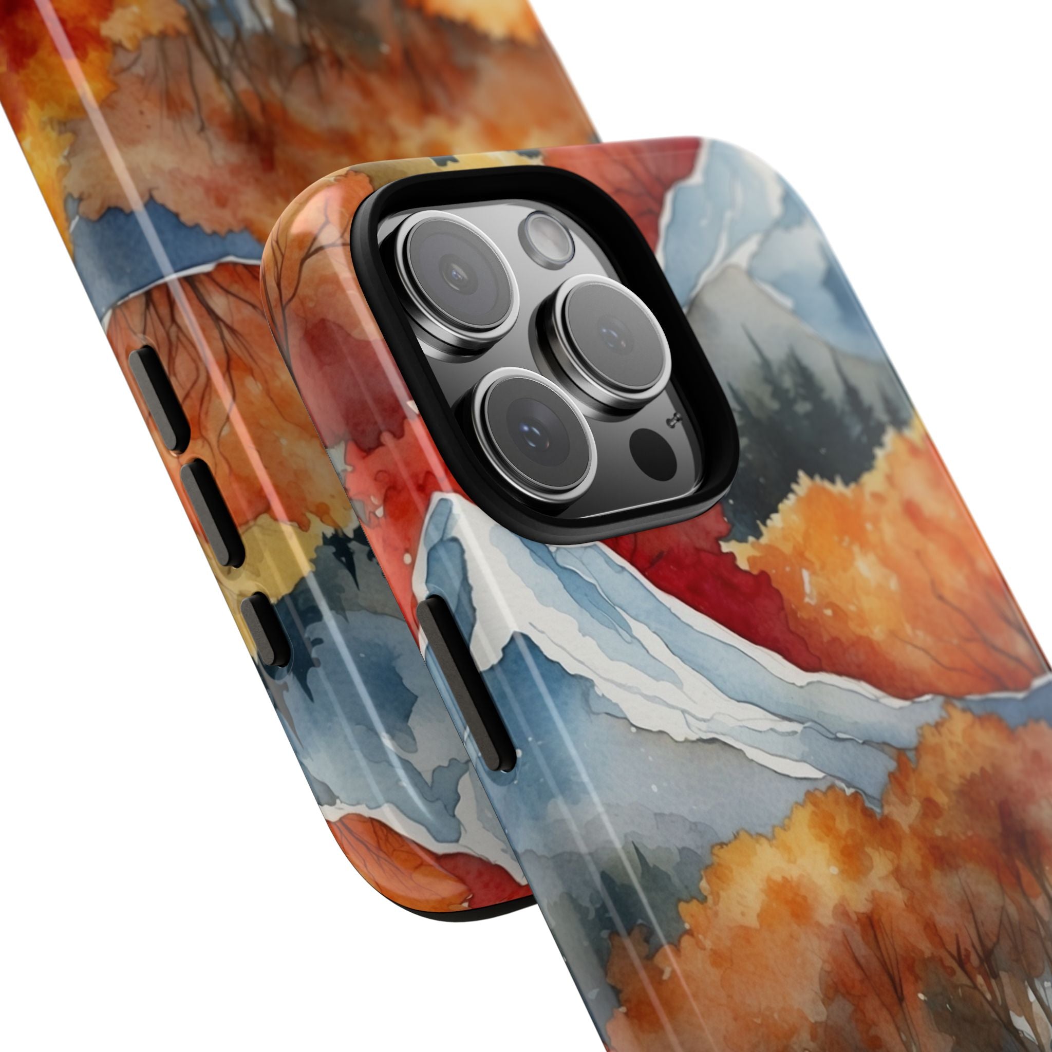 Autumn Leaves Dance - iPhone Case