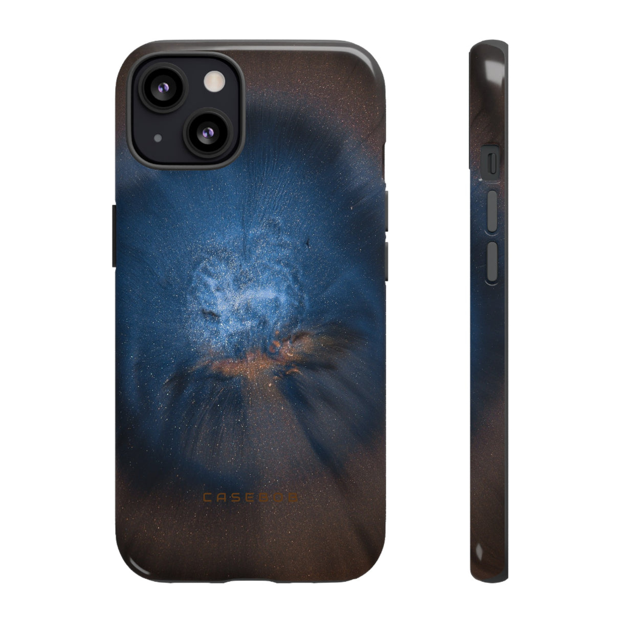 Blue Space Ink Art - Protective Phone Case