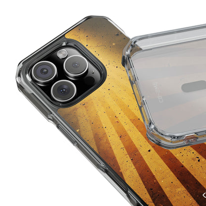Golden Rays Emanate iPhone Case - Impact