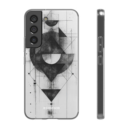 Monochrome Geometry | Flexible Phone Case for Samsung Galaxy