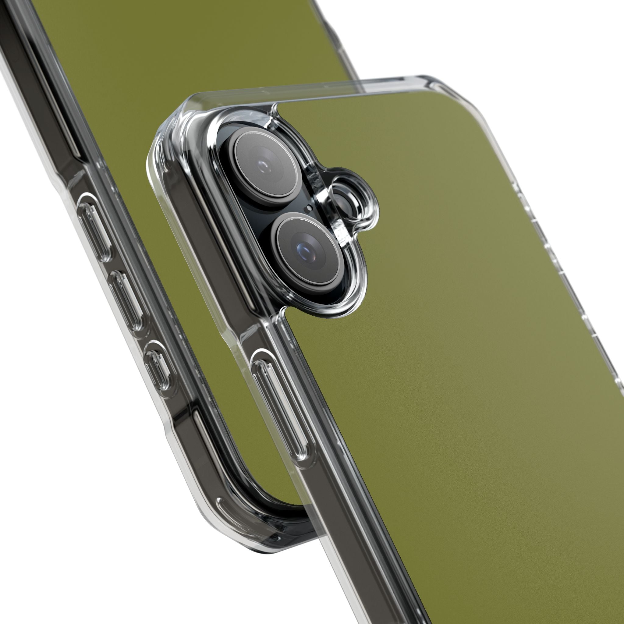 Olive iPhone 16 - Clear Impact Phone Case