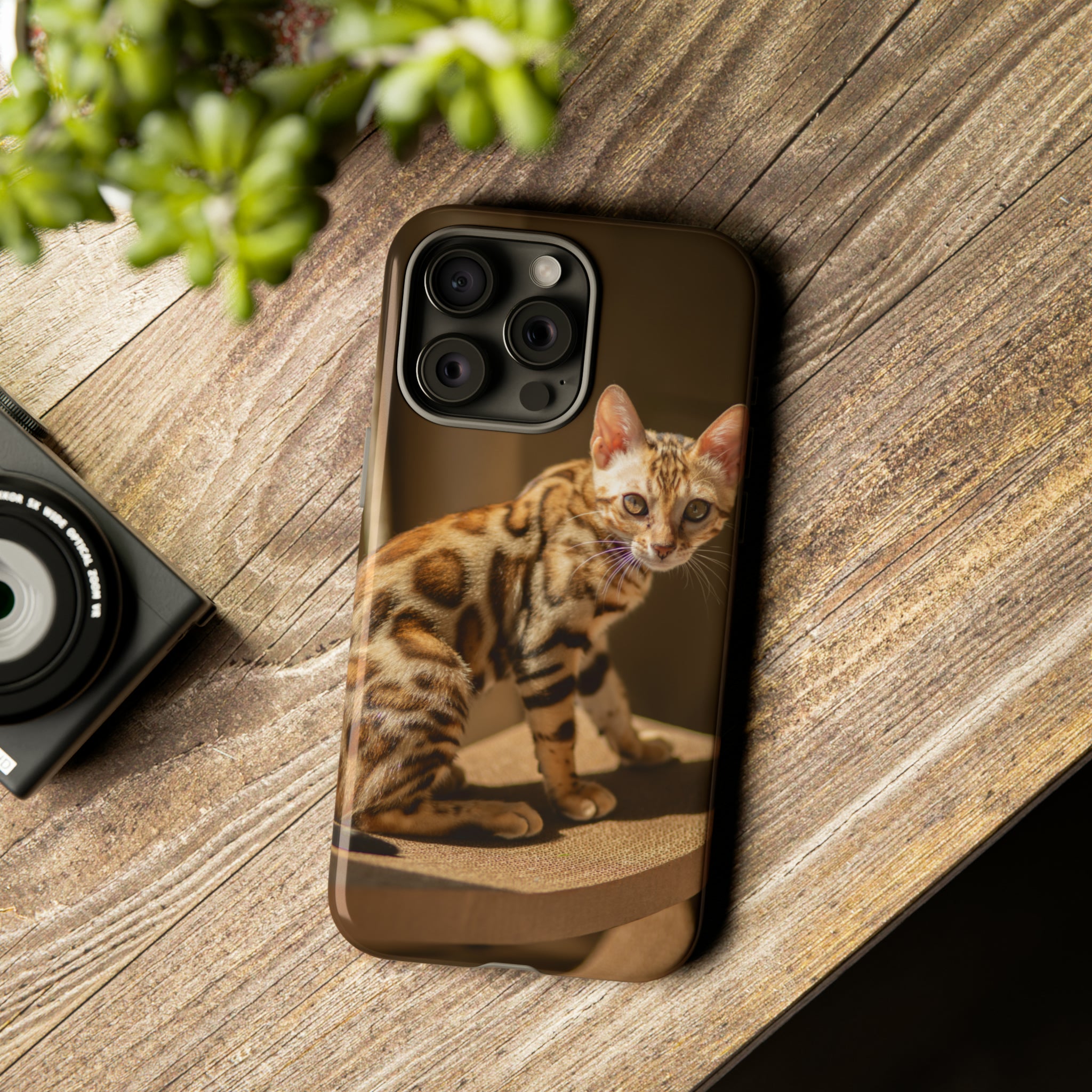 Bengal Cat - Protective Phone Case