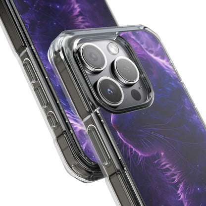 Mystical Starlit Cat iPhone Case - Impact