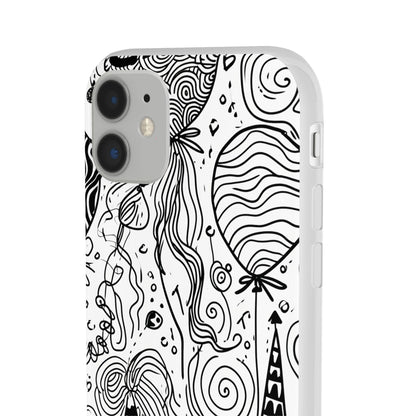 Whimsical Festivity | Flexible Phone Case for iPhone