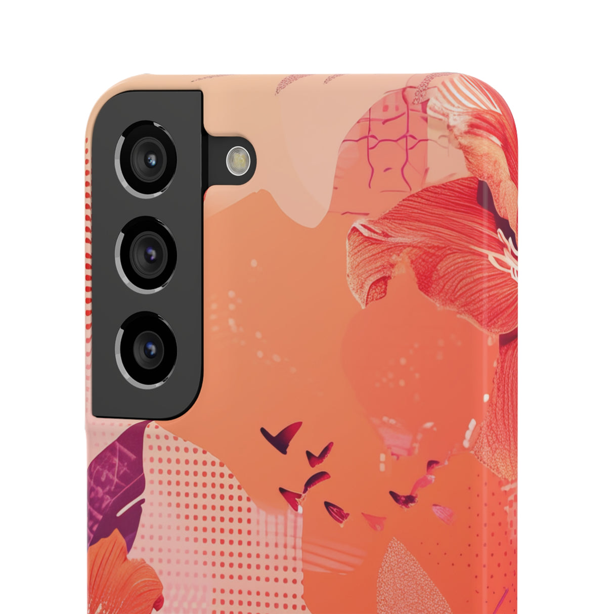 Living Coral Design | Handyhülle für Samsung (Slim Case)