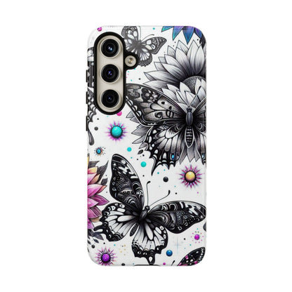 Butterfly Bloom Samsung S24 Plus Case - Tough