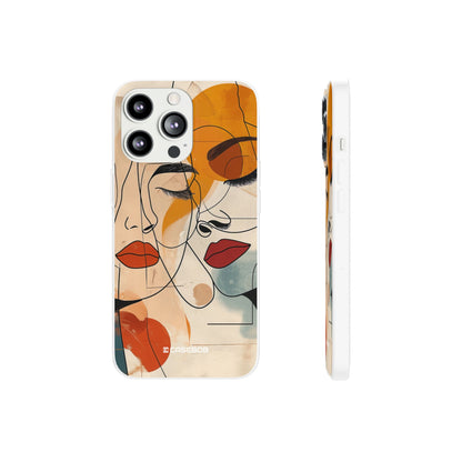 Serene Overlap | Flexible Phone Case for iPhone