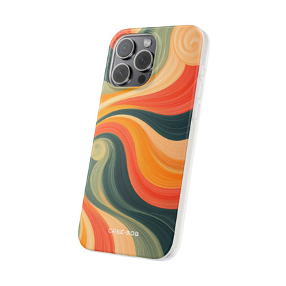 Swirling Ember iPhone 15 Pro Max Case - Soft