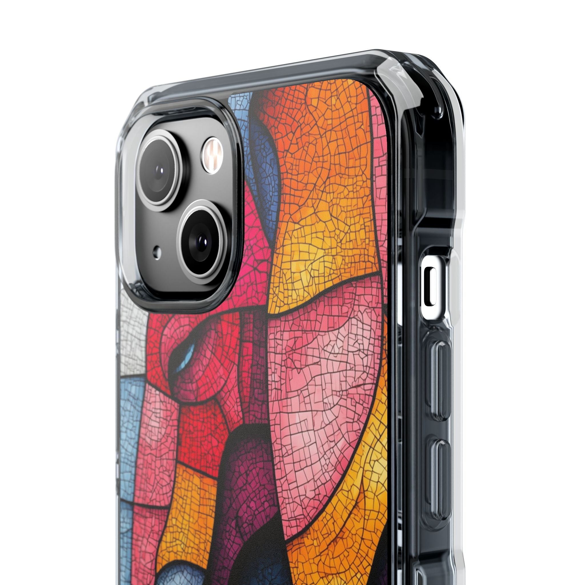 Elephant Mosaic iPhone 14 Case - Impact
