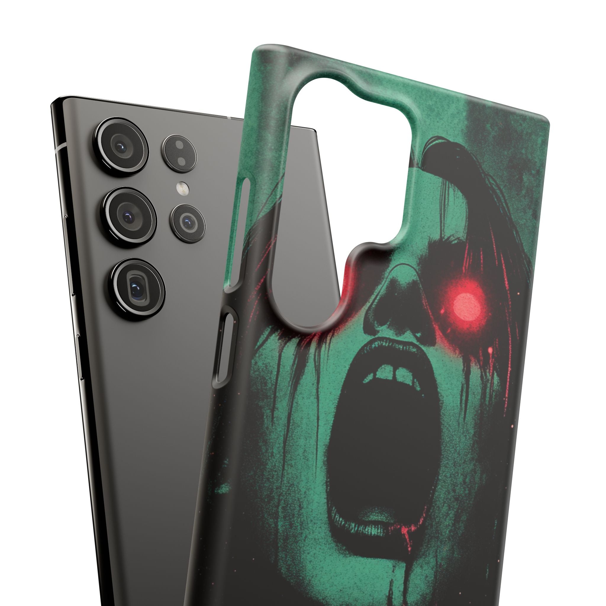 Haunting Glow of Gothic Eyes Samsung S23 - Slim Phone Case