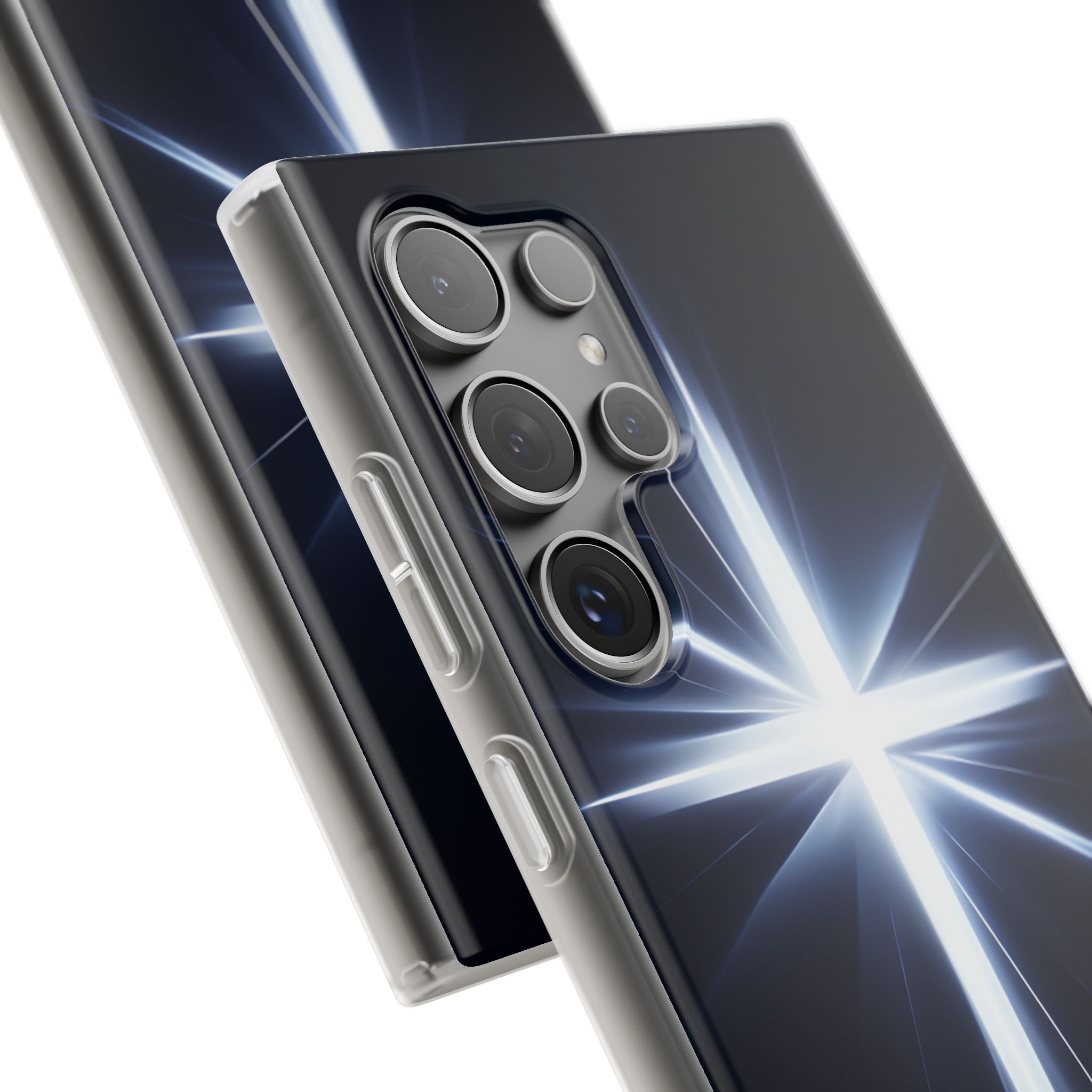 Glowing Crossburst Samsung S24 Ultra Case - Soft