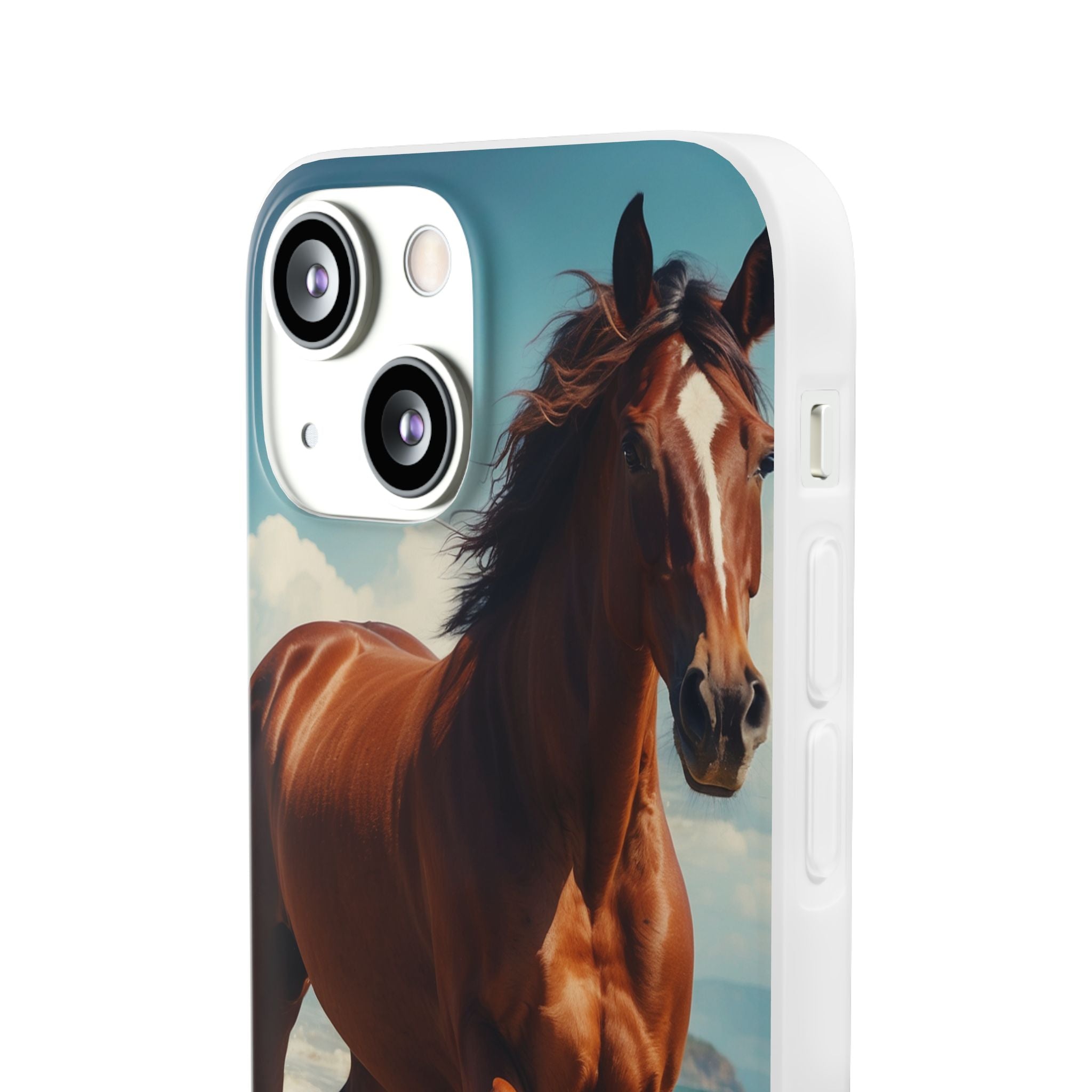 Blazing Horse iPhone 13 mini Case - Soft