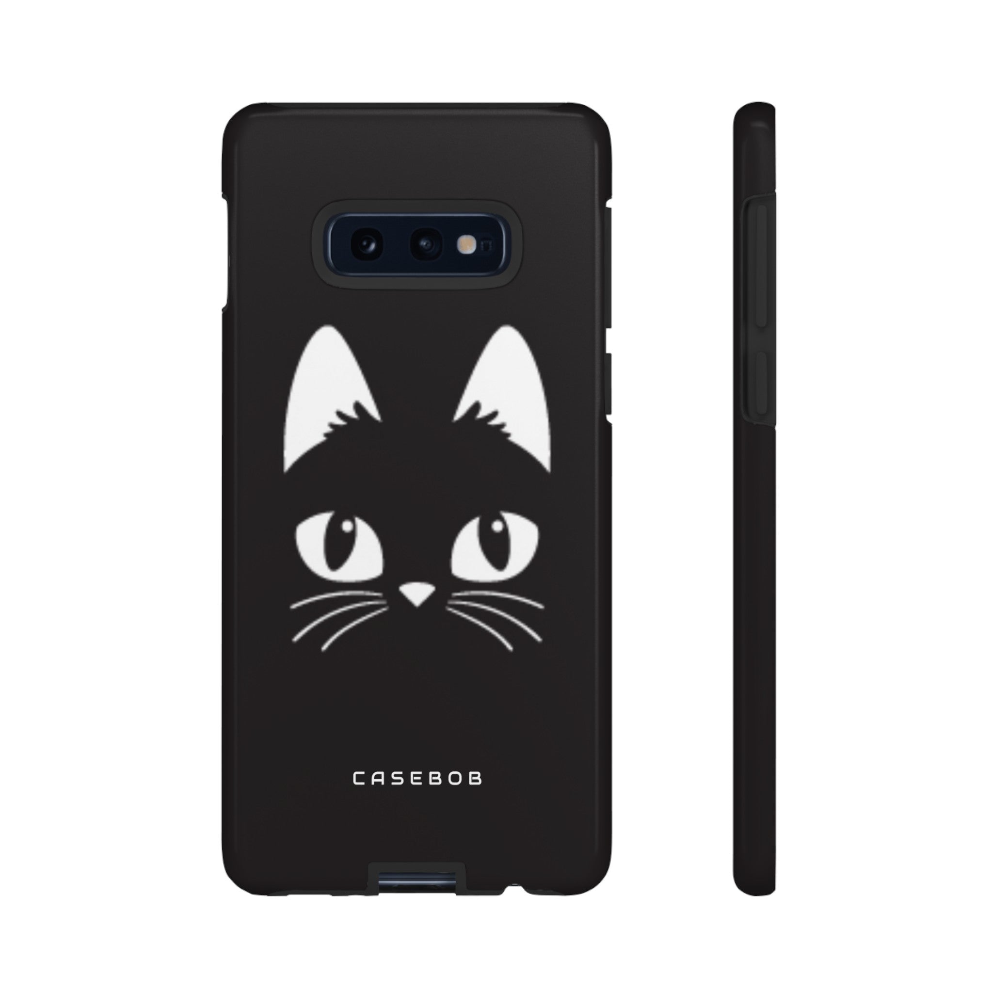 Cartoon Cat Icon - Protective Phone Case