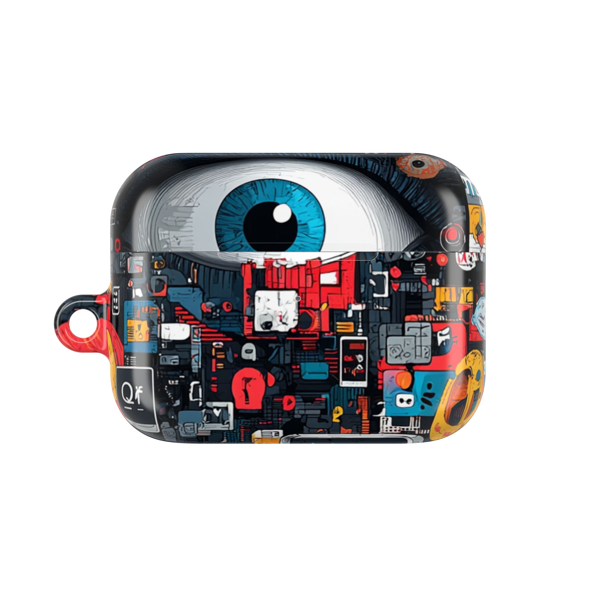 Sininen katse mosaiikki - AirPods Case