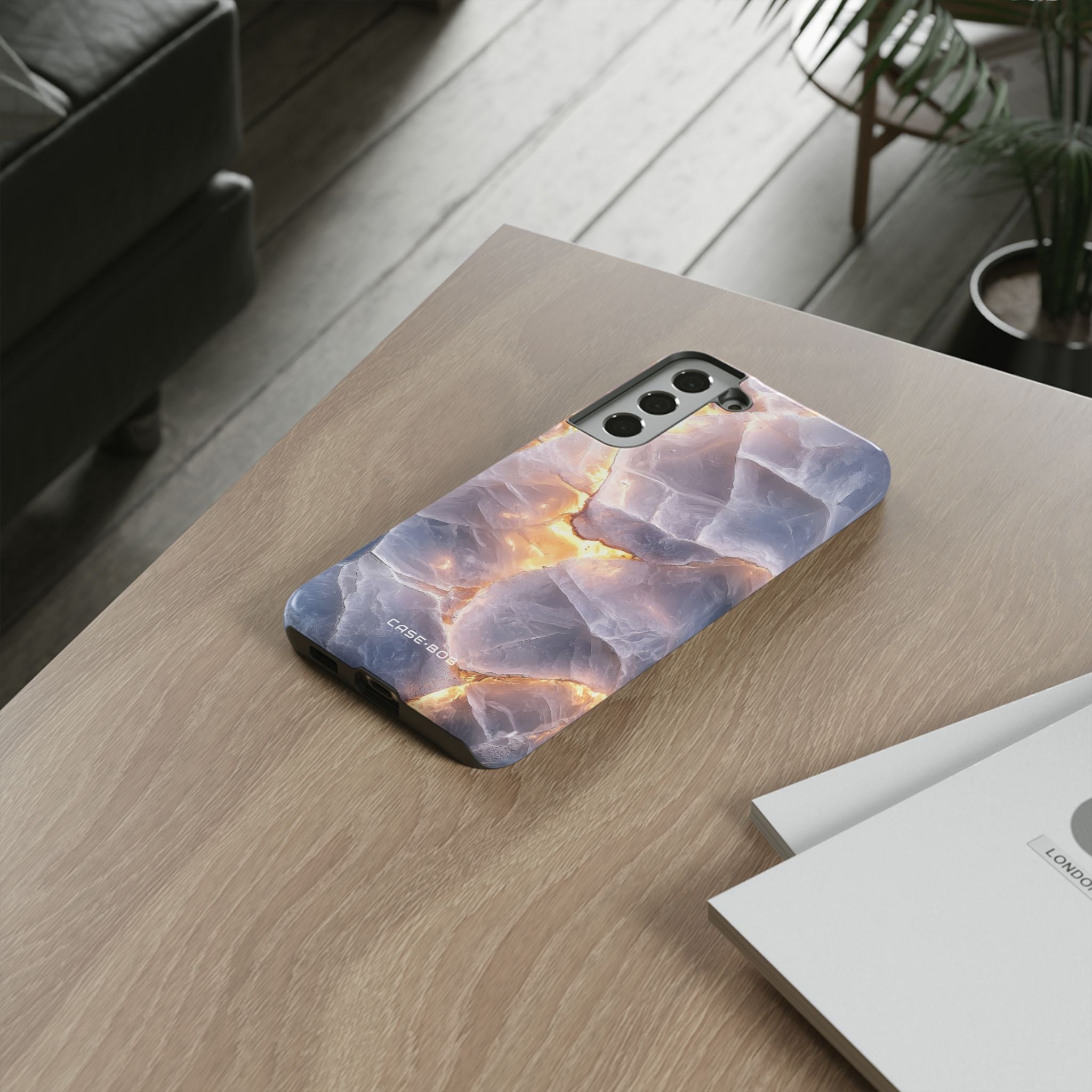 Crystal Veins Samsung S22 Plus Case - Tough