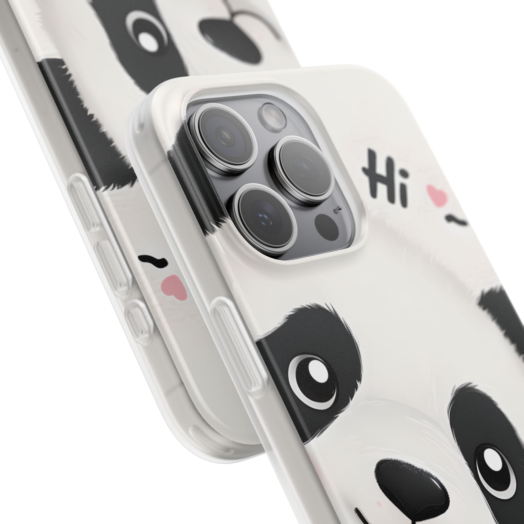 Panda Glow iPhone 15 Pro Max Case - Soft