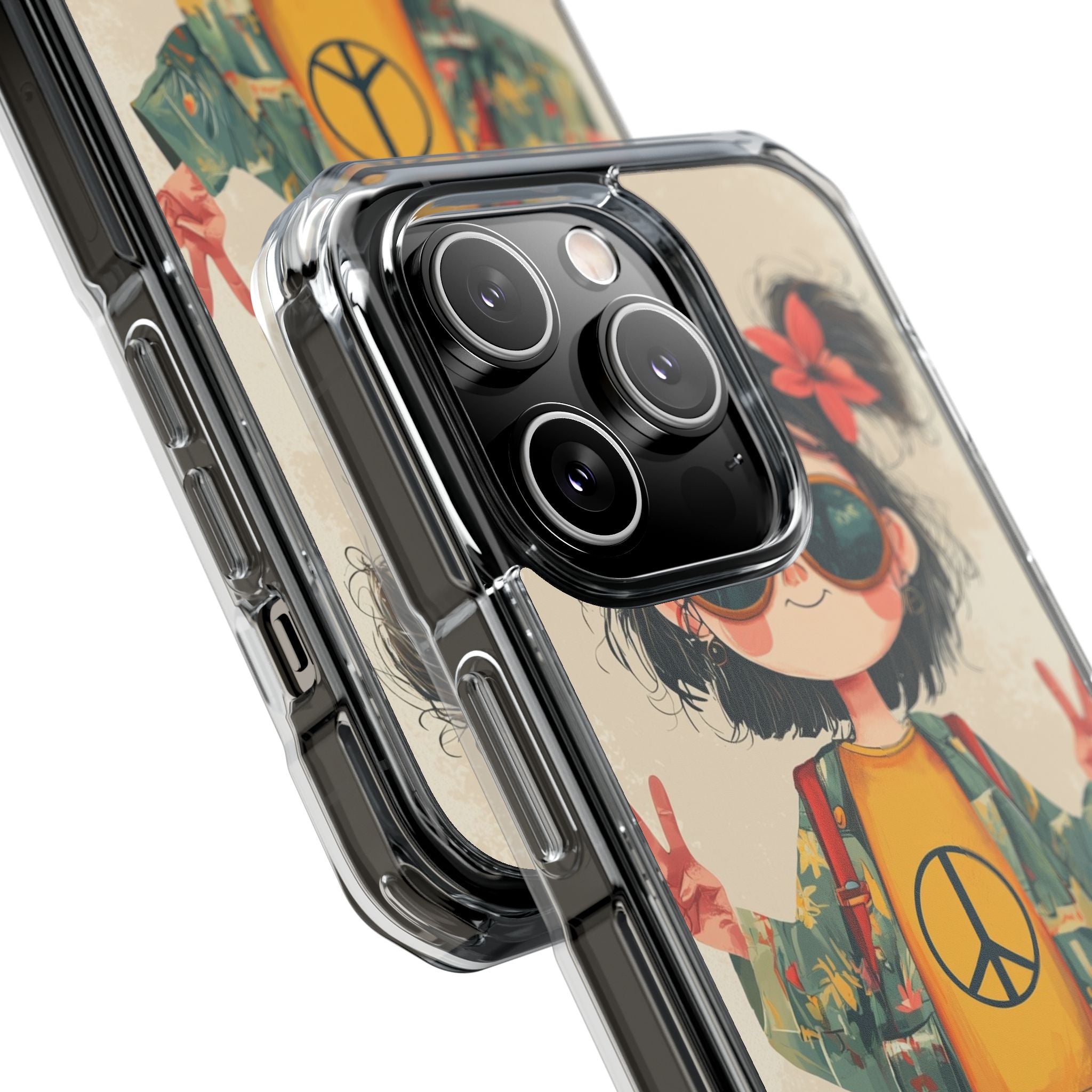 Peace Pigtails iPhone 14 Pro Case - Impact