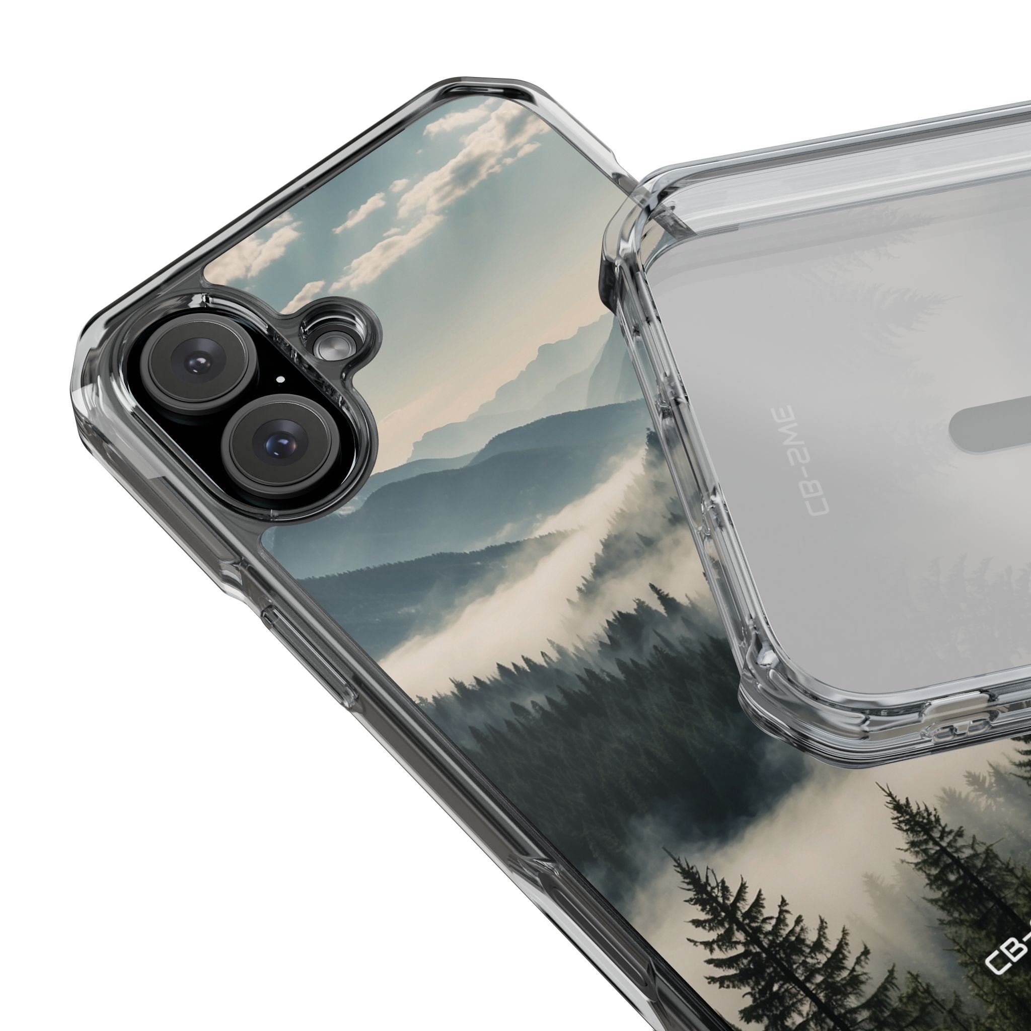 Misty Forest Embrace iPhone Case - Impact