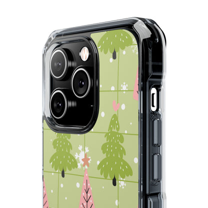 Whimsical Trees Shine iPhone Case - Impact