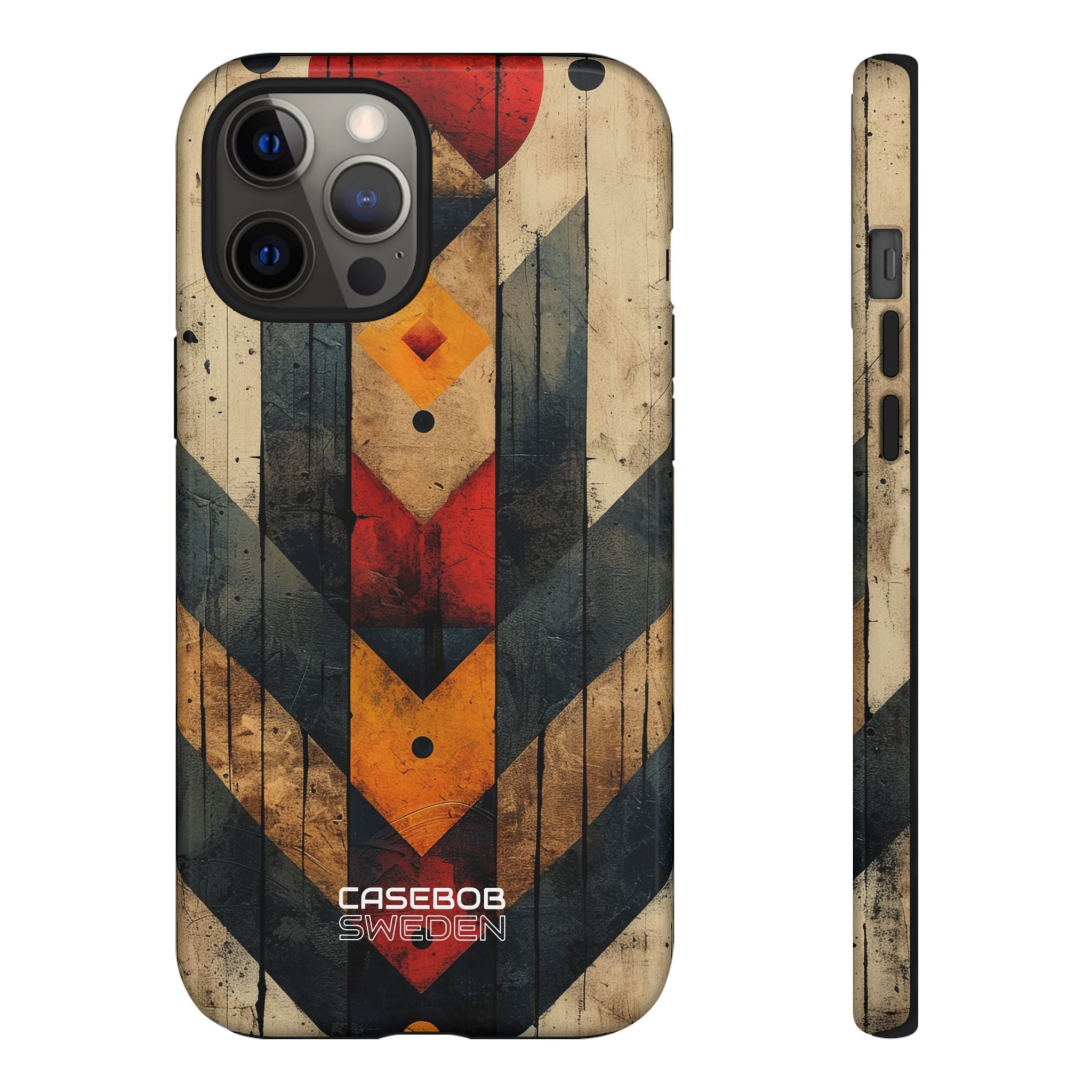 Geometric Fire Rise iPhone 12 - Tough