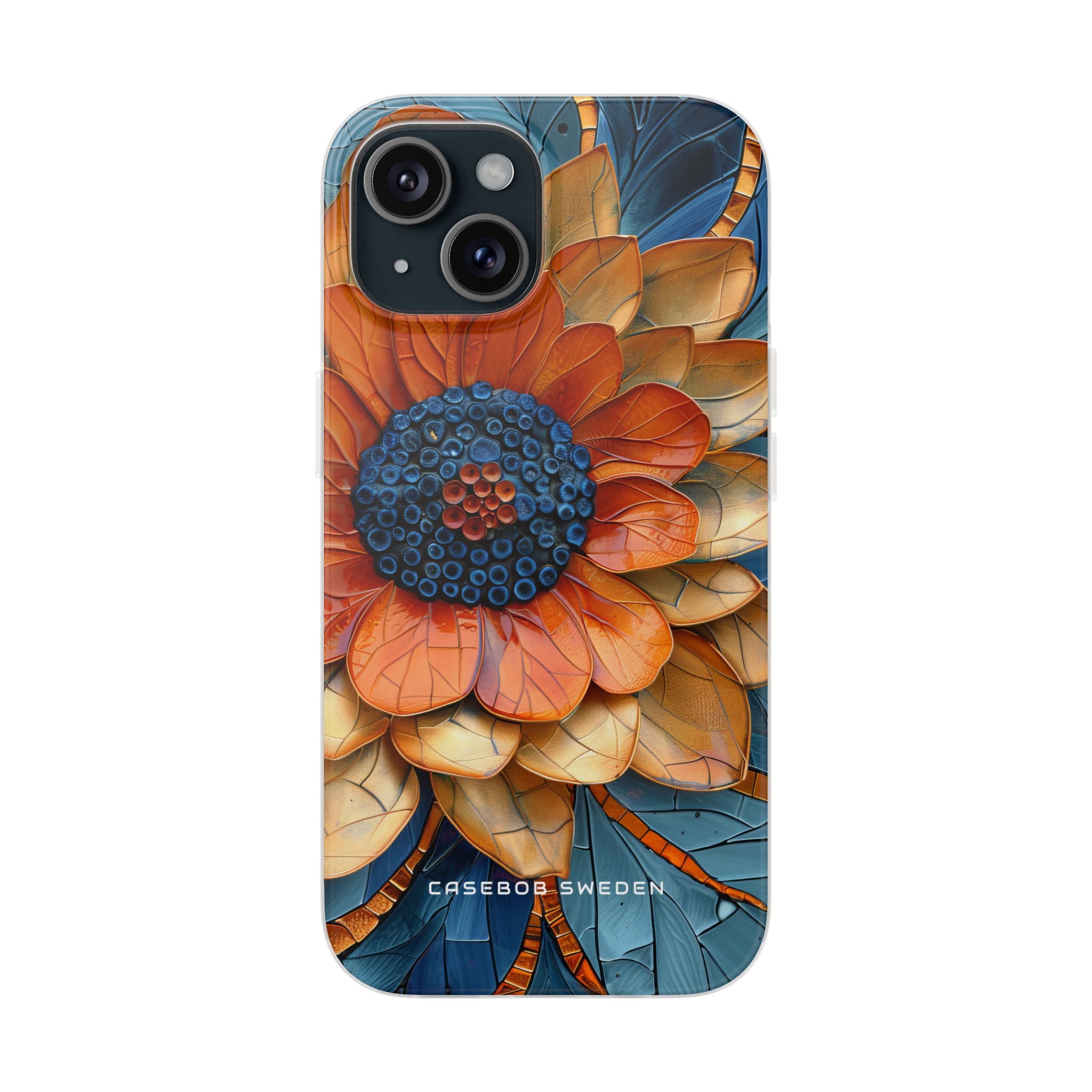 Mosaic Blossom Harmony iPhone 15 - Flexi Phone Case