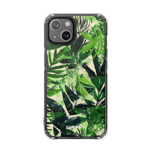 Pantone Greene  | Phone Case for iPhone (Clear Impact Case - Magnetic)