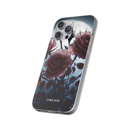 Luminous Rose Thorns iPhone 14 Pro Max Case - Soft