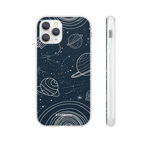 Cosmic Wanderer | Flexible Handyhülle für iPhone