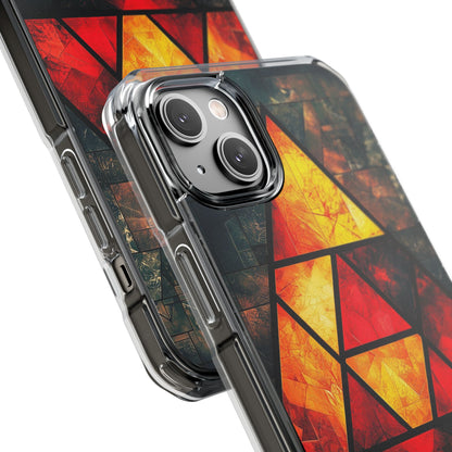 Triangles Illuminate Warmth iPhone Case - Impact