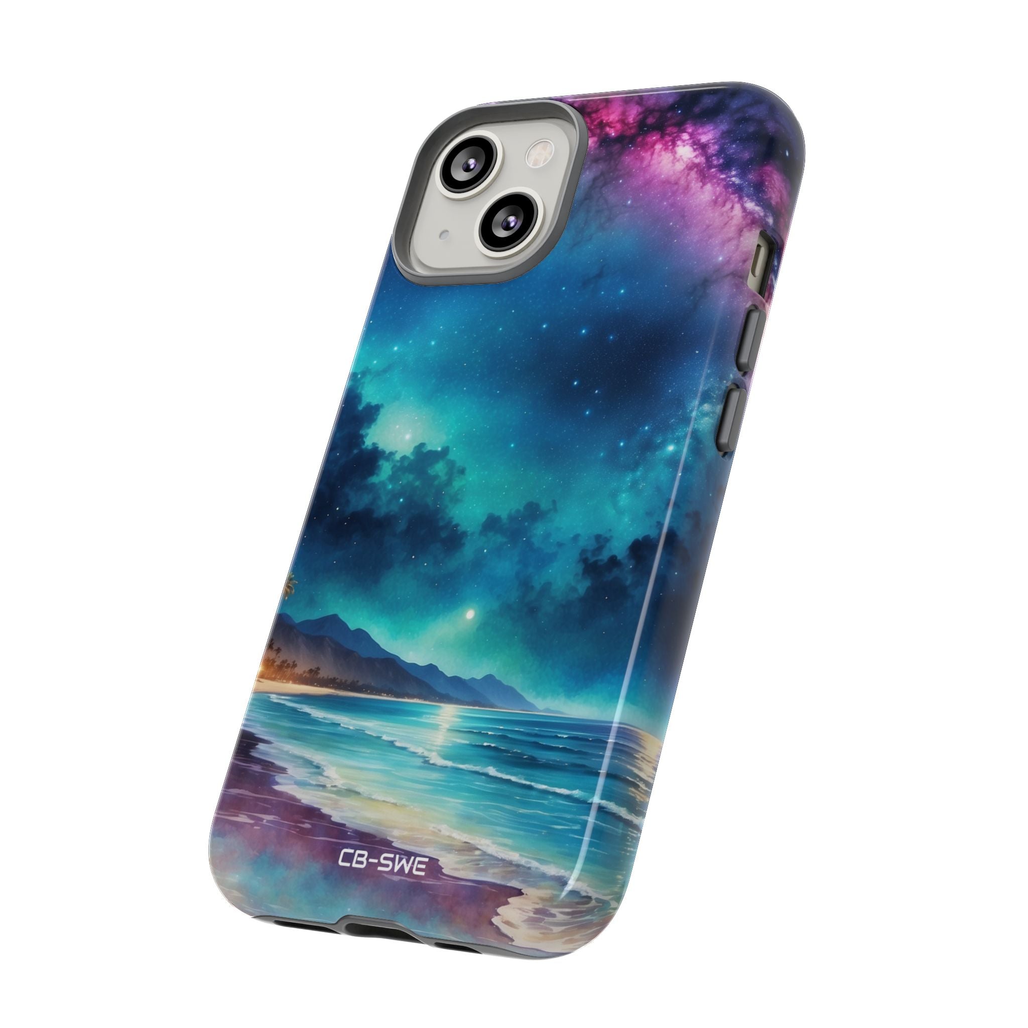 Waves Embrace Stars - iPhone Case