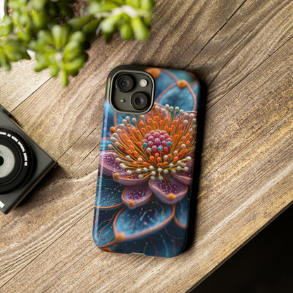 Piston Flower Mandala Calm - Protective Phone Case