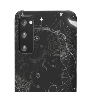 Mystic Starlit Serenity | Slim Phone Case for Samsung