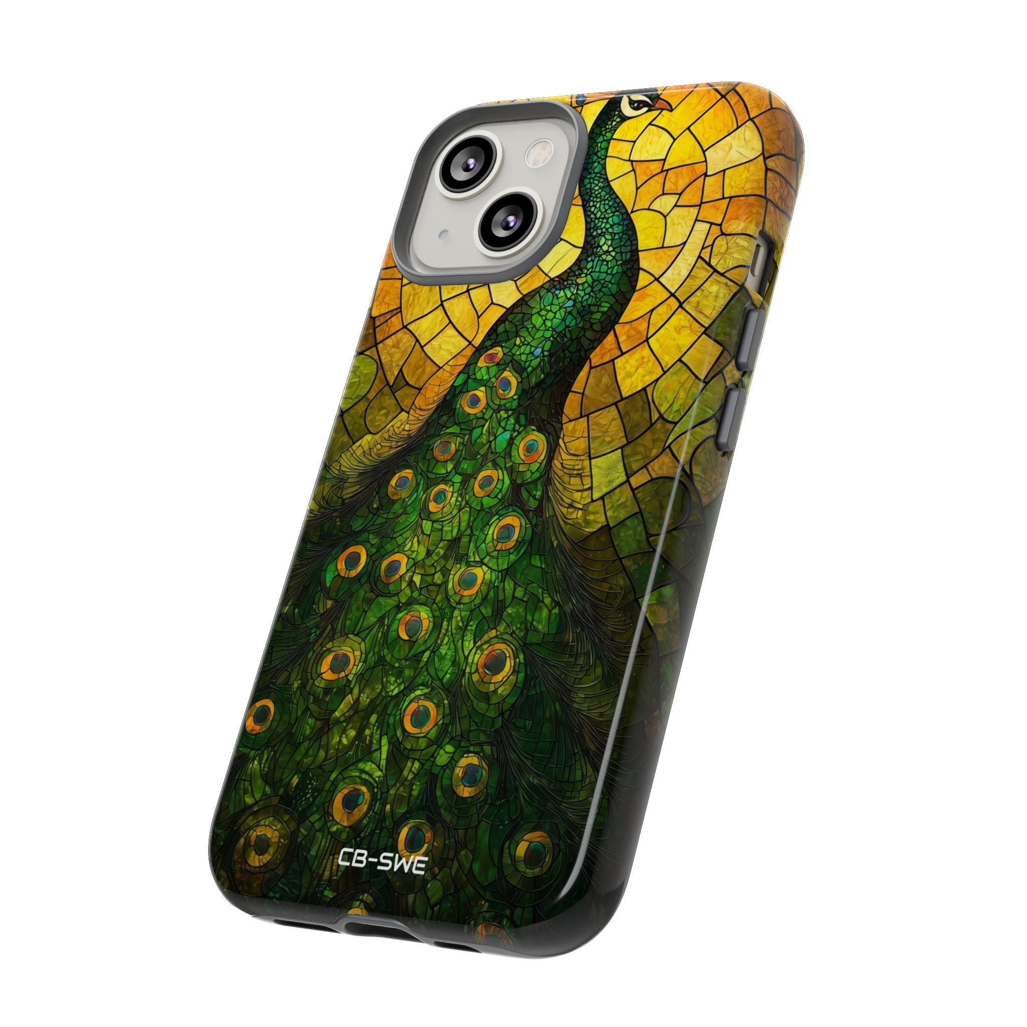 Peacock Spreads Light - iPhone Case