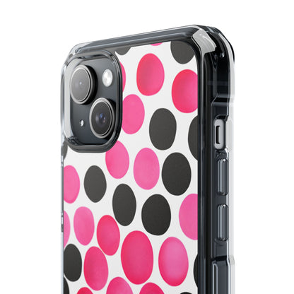 Pulsing Circles Illusion iPhone Case - Impact
