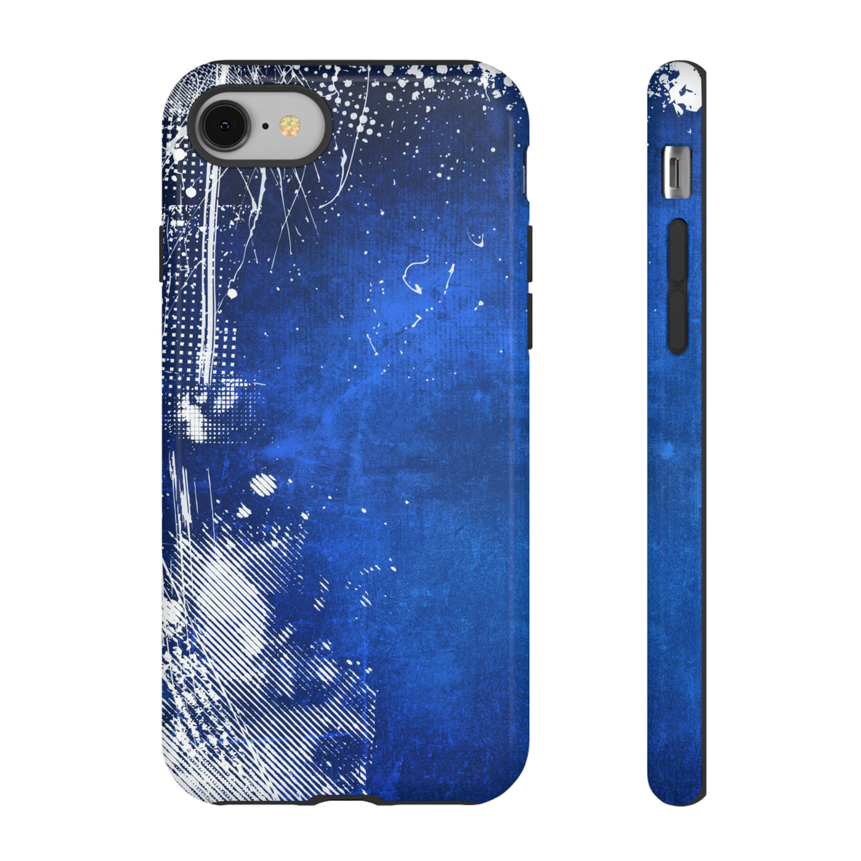 Grunge Blue - Protective Phone Case