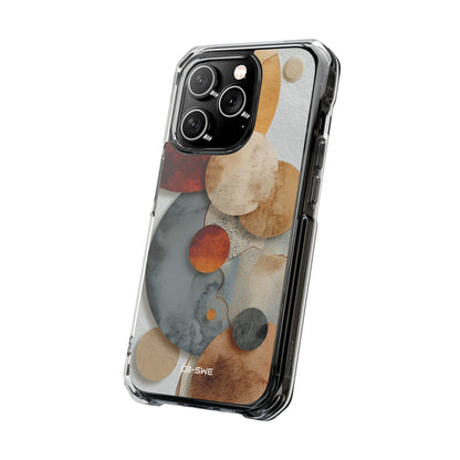 Circles Embrace Warmth iPhone Case - Impact
