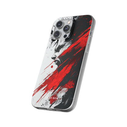 Yelling Profile Burst iPhone 14 Pro Max Case - Soft