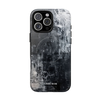 Textured Blackscape iPhone 16 Pro Max Case - Tough+