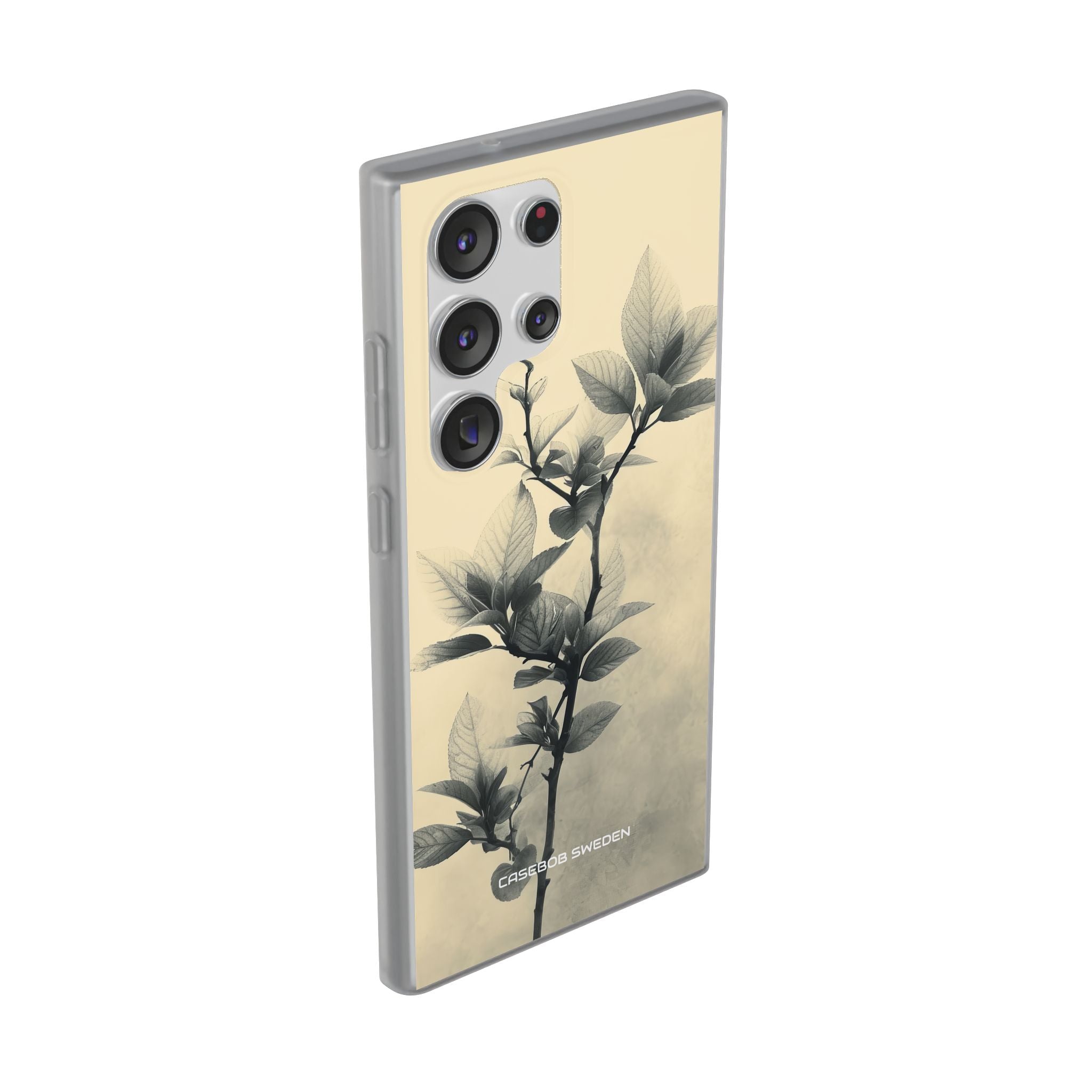 Beige Branch Art - Flexi Samsung S23 Phone Case