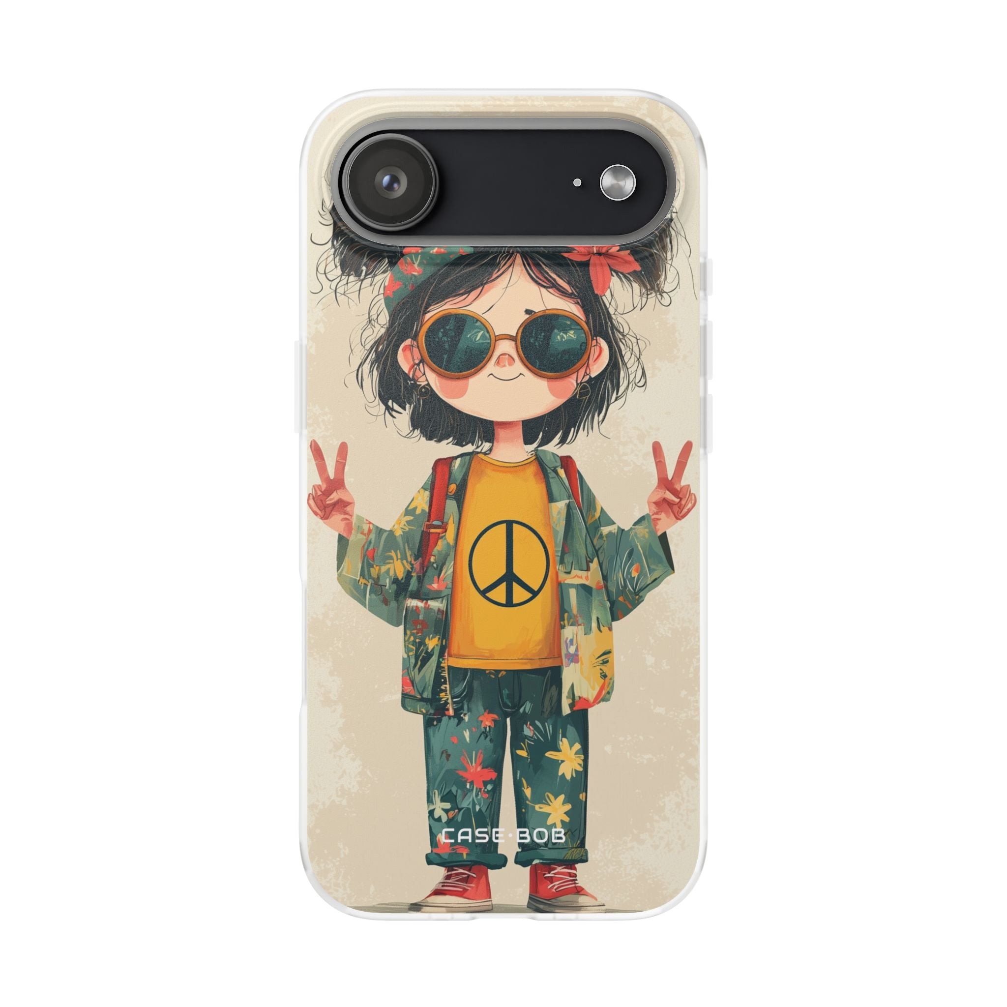 Peace Pigtails iPhone 17 Air Case - Soft