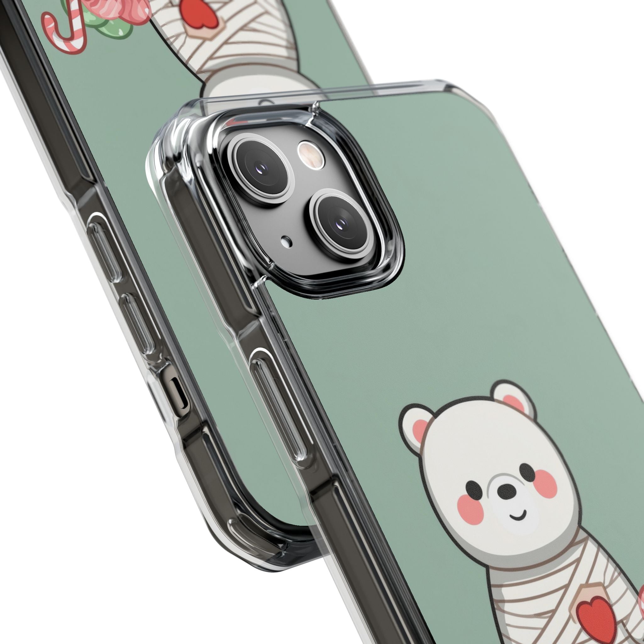 Mummy Bear Smiles Bright iPhone Case - Impact