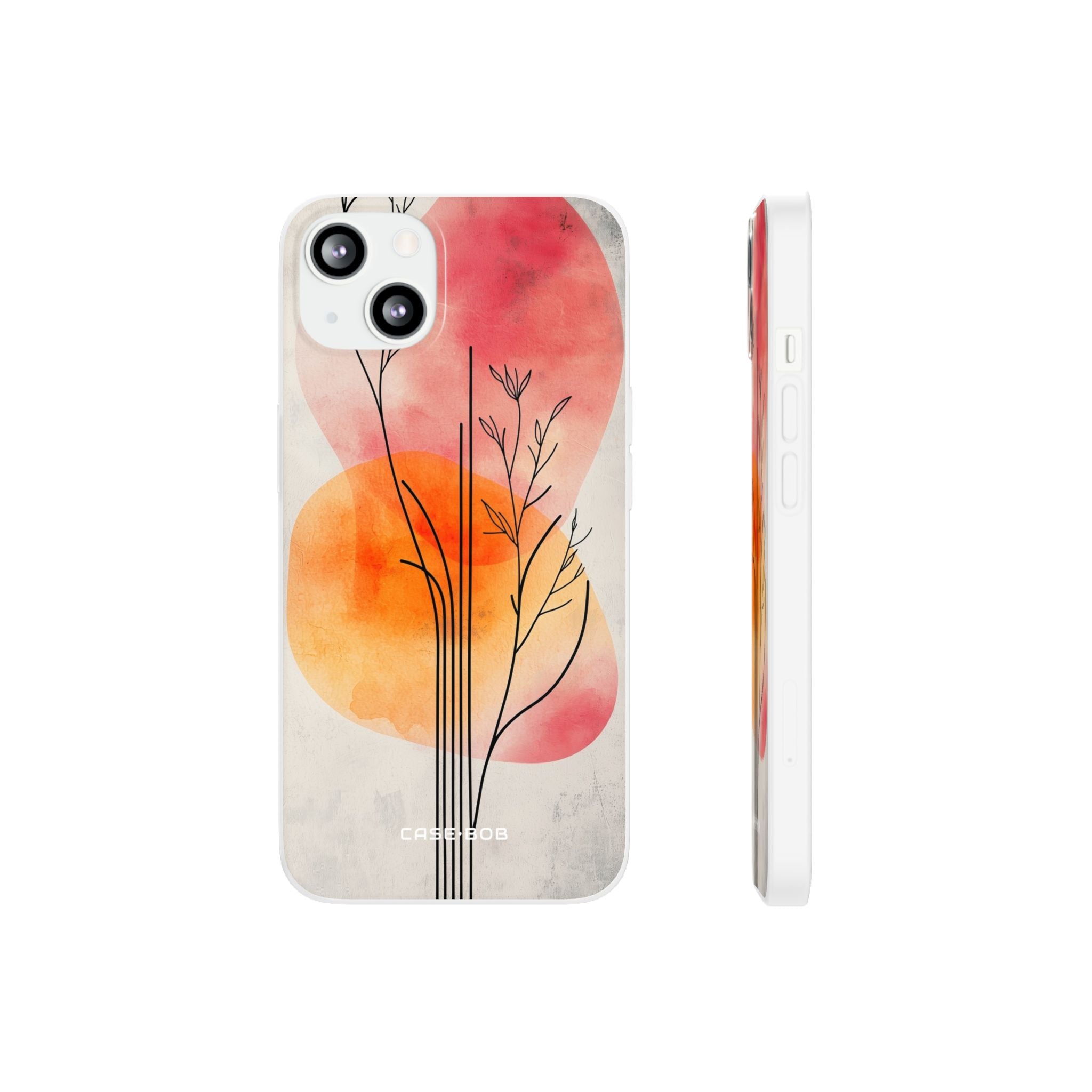 Curved Stem Sunset iPhone 13 - Soft