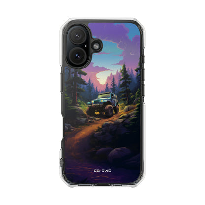 Sunset Forest Drive iPhone Case - Impact