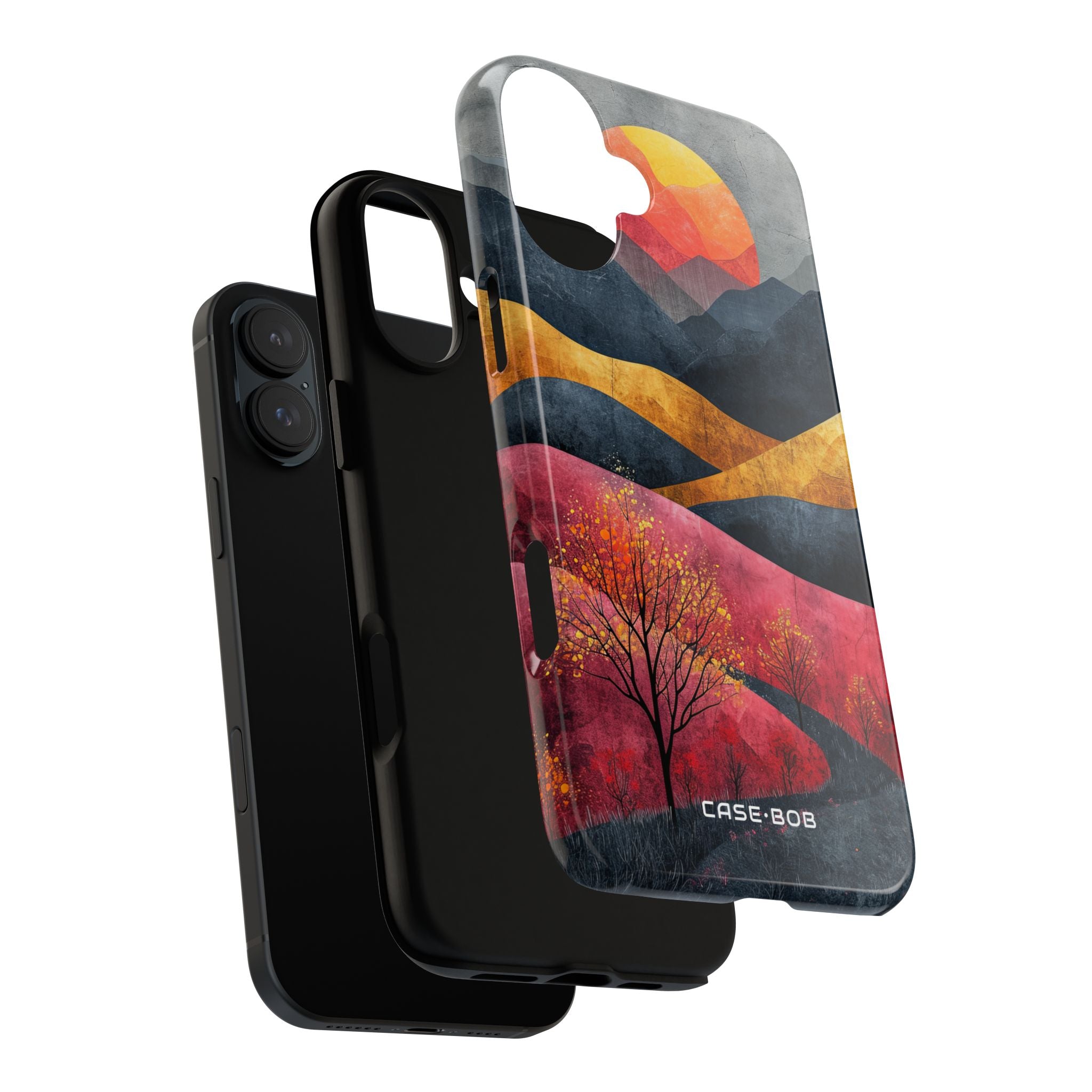Sunset Mountains iPhone 16 Plus Case - Tough
