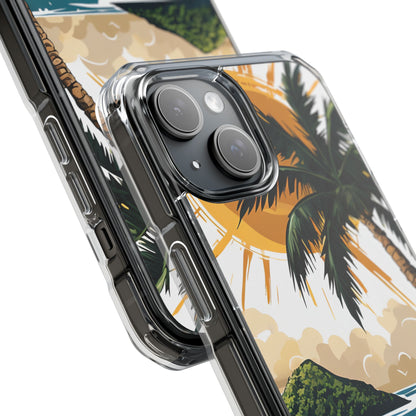 Palm Shade Radiance iPhone 15 Case - Impact